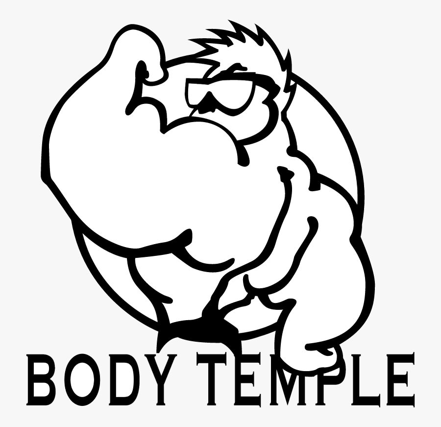 Body Temple Vector Logo - Logo Body Temple, Transparent Clipart