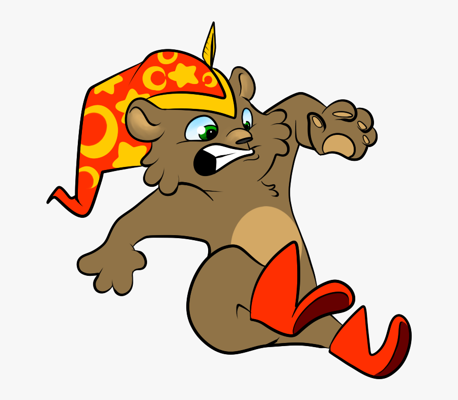 Get The Gems Bentley Bear - Cartoon, Transparent Clipart