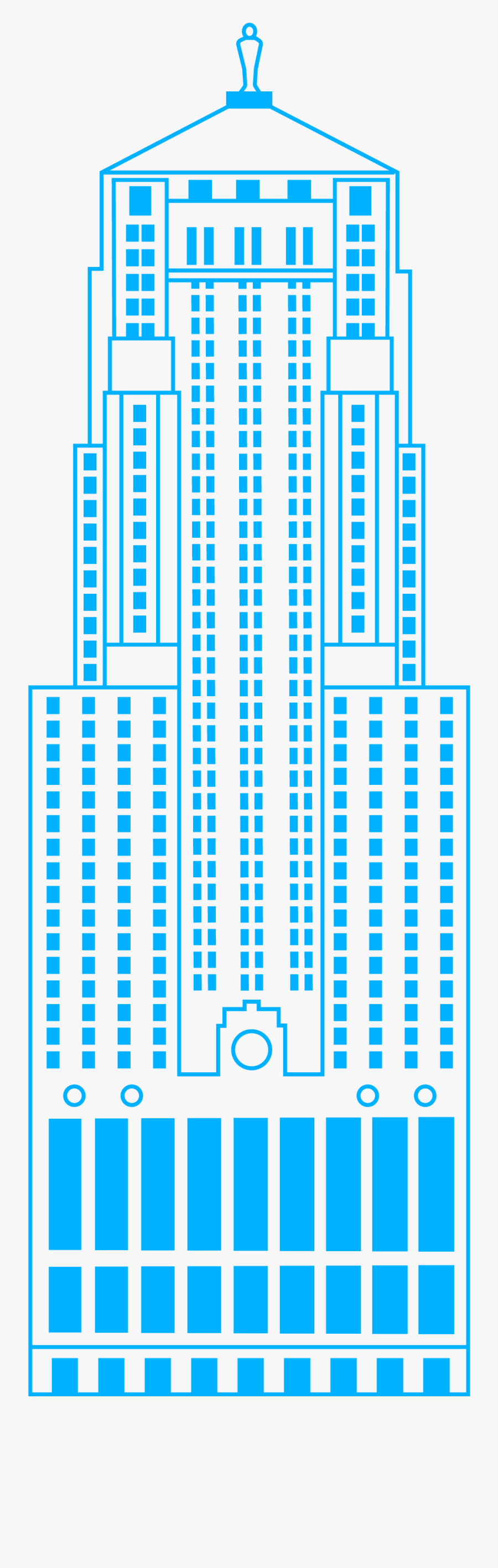 Chicago Board Of Trade Building, Transparent Clipart