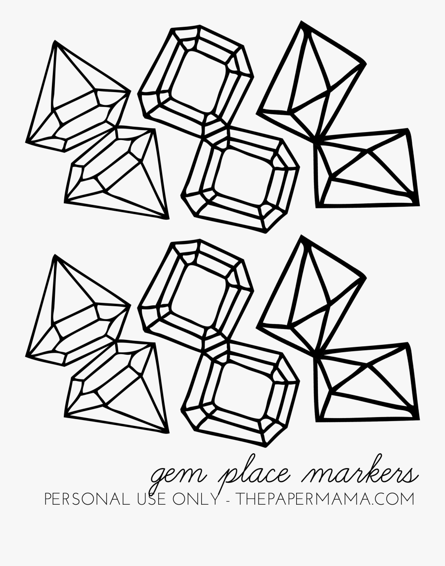 Clip Art Gemstone Drawing - Drawing, Transparent Clipart