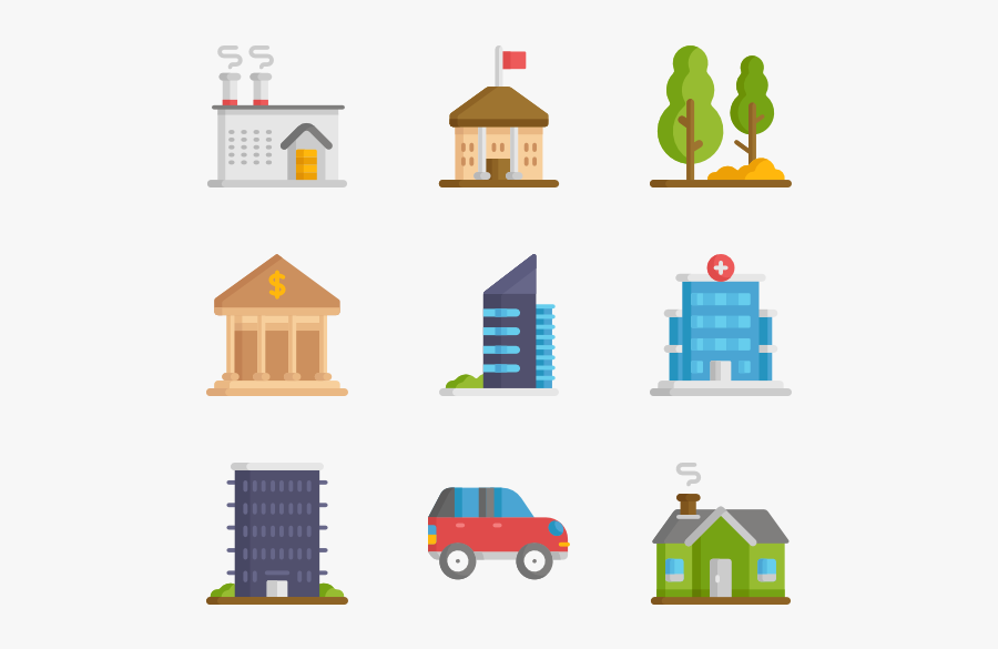City Elements, Transparent Clipart