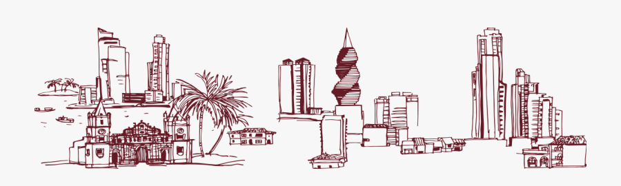 Skyscraper,human - Ciudad De Panama Png, Transparent Clipart