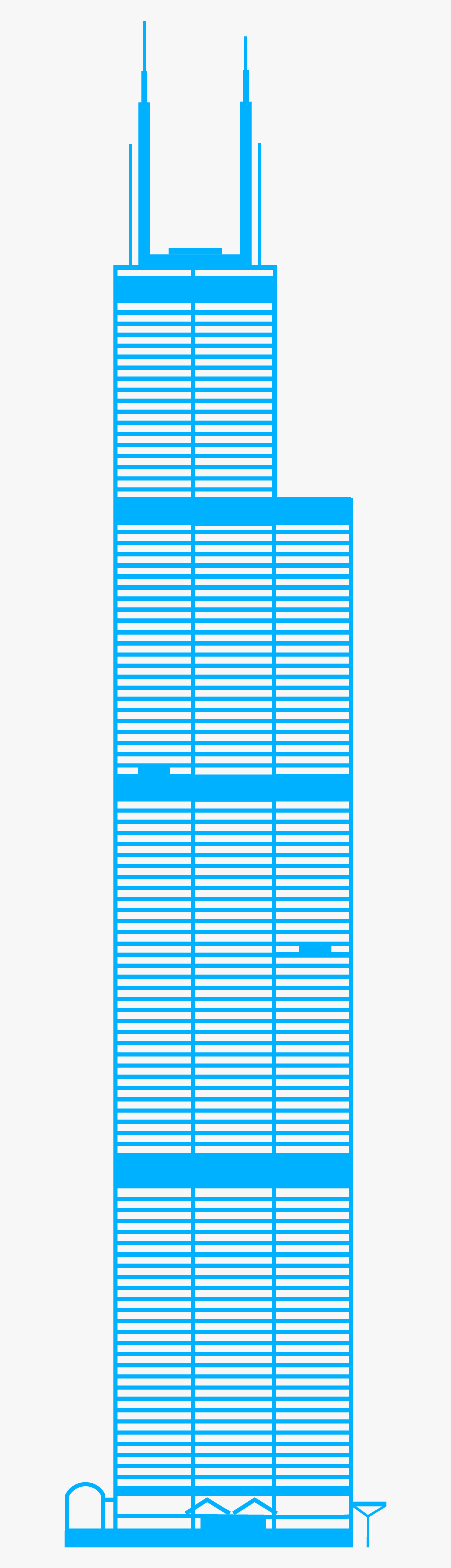 History Of Willis Tower, Transparent Clipart