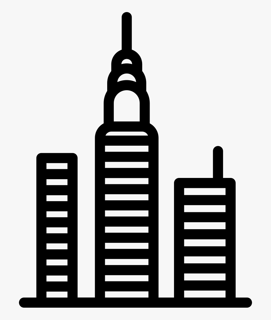 Skyscrapers - Rascacielos Icono, Transparent Clipart