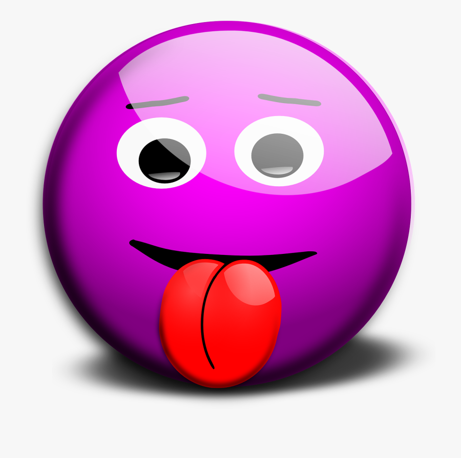 Smiley, Smiling, Smile, Face, Tongue, Funny, Cheeky - Funny Dp For Instagram, Transparent Clipart