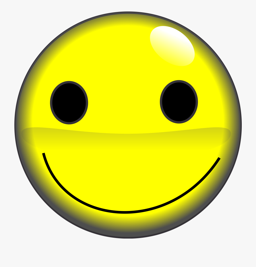 Moving Animated Smiley Face, Transparent Clipart