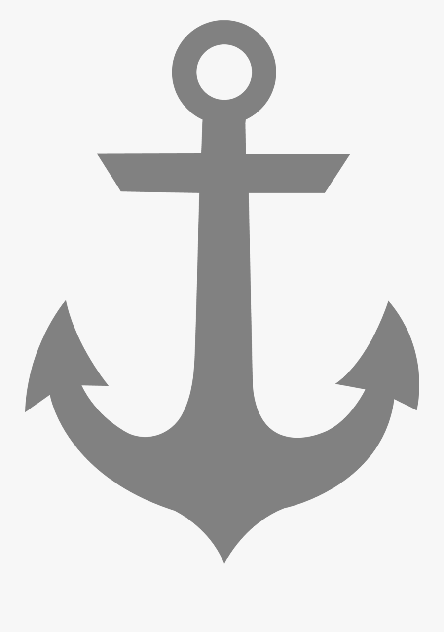 Collection Of Free Inboard - Anchor Silhouette, Transparent Clipart