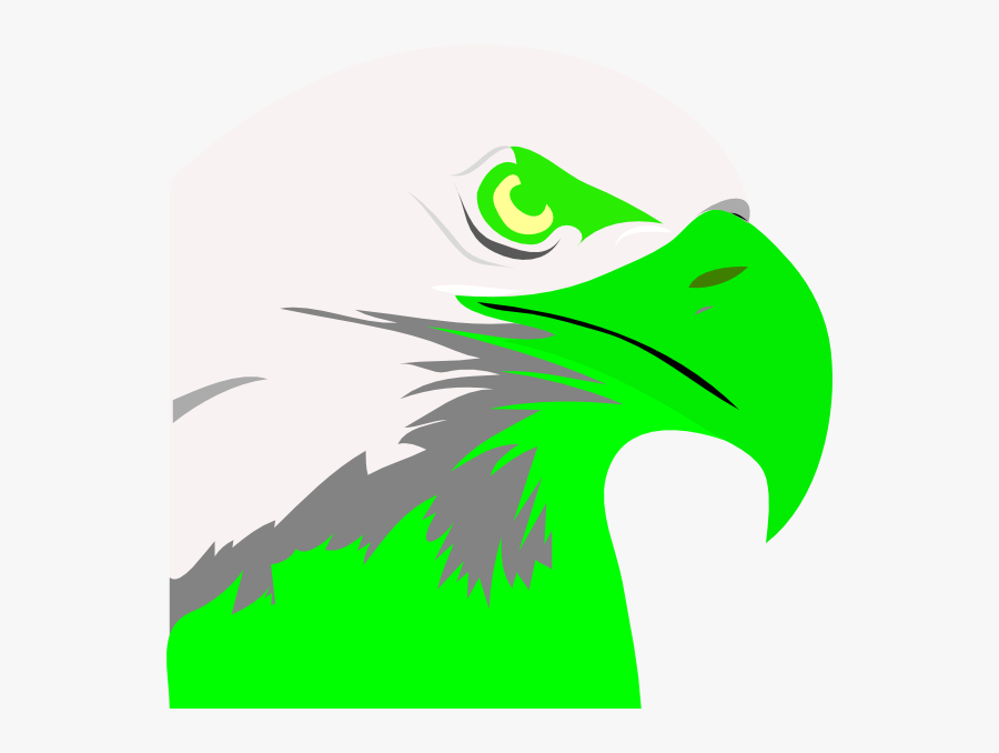 Florescent Green Eagle Svg Clip Arts - Leakey Eagles, Transparent Clipart