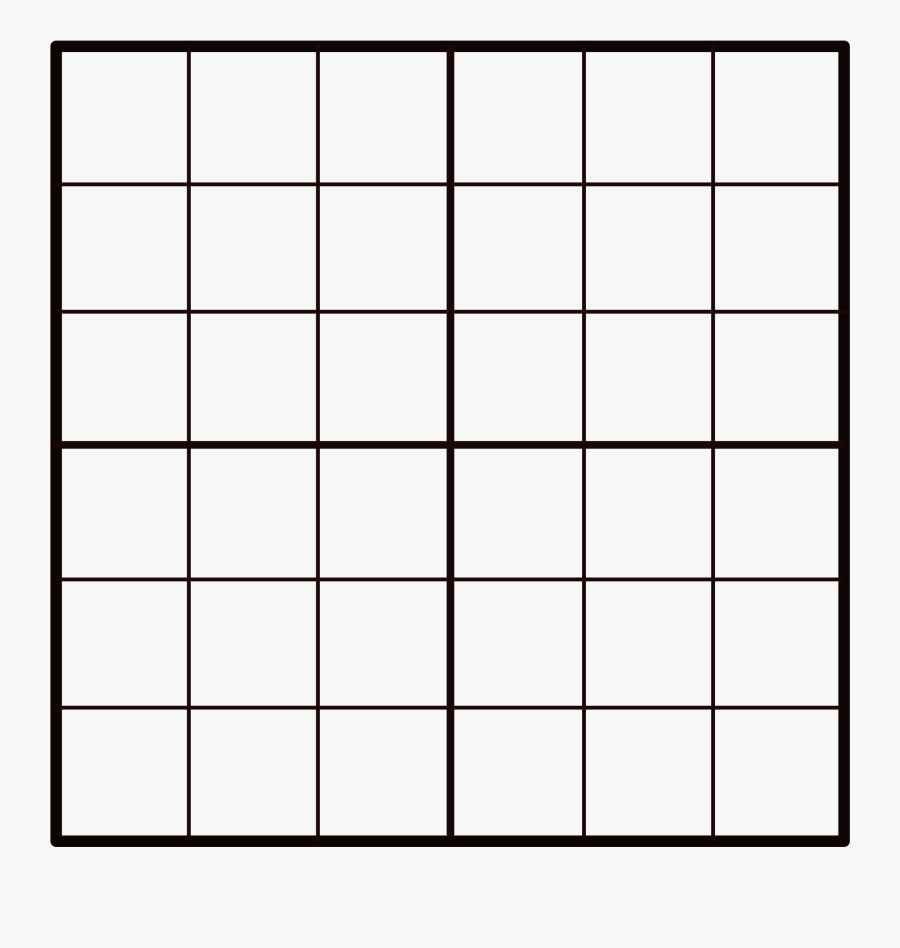 Transparent Sudoku Clipart - Cross, Transparent Clipart