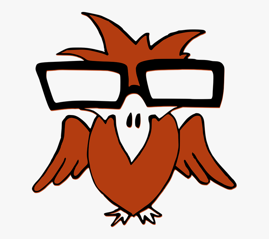 Cartoon Birds With Glasses, Transparent Clipart