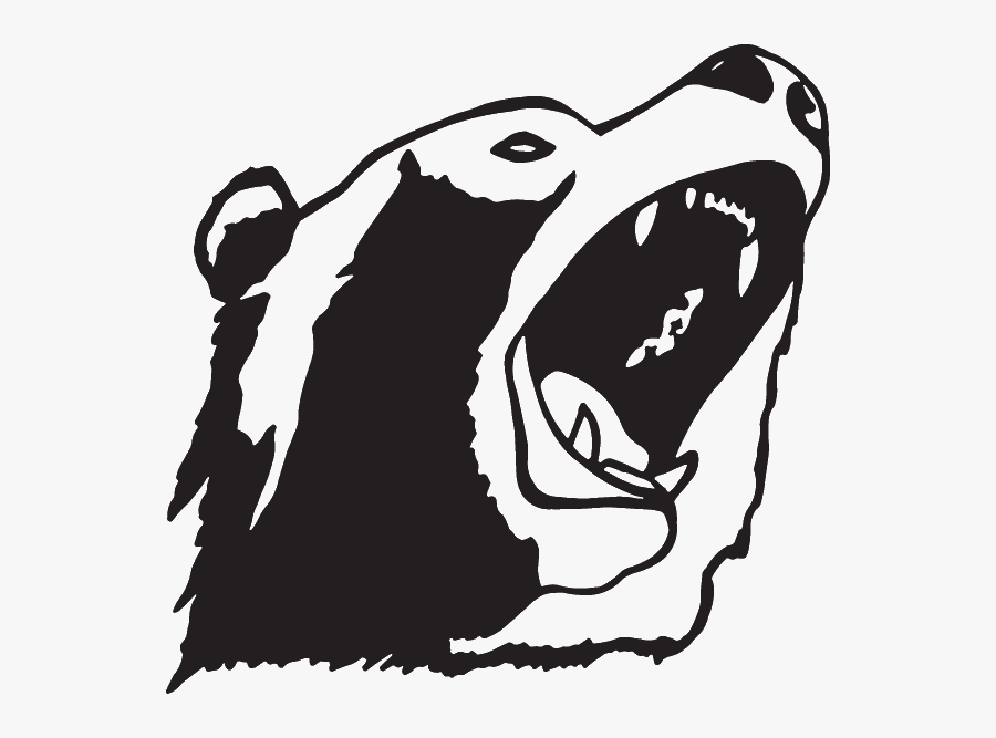Bear Decal, Transparent Clipart