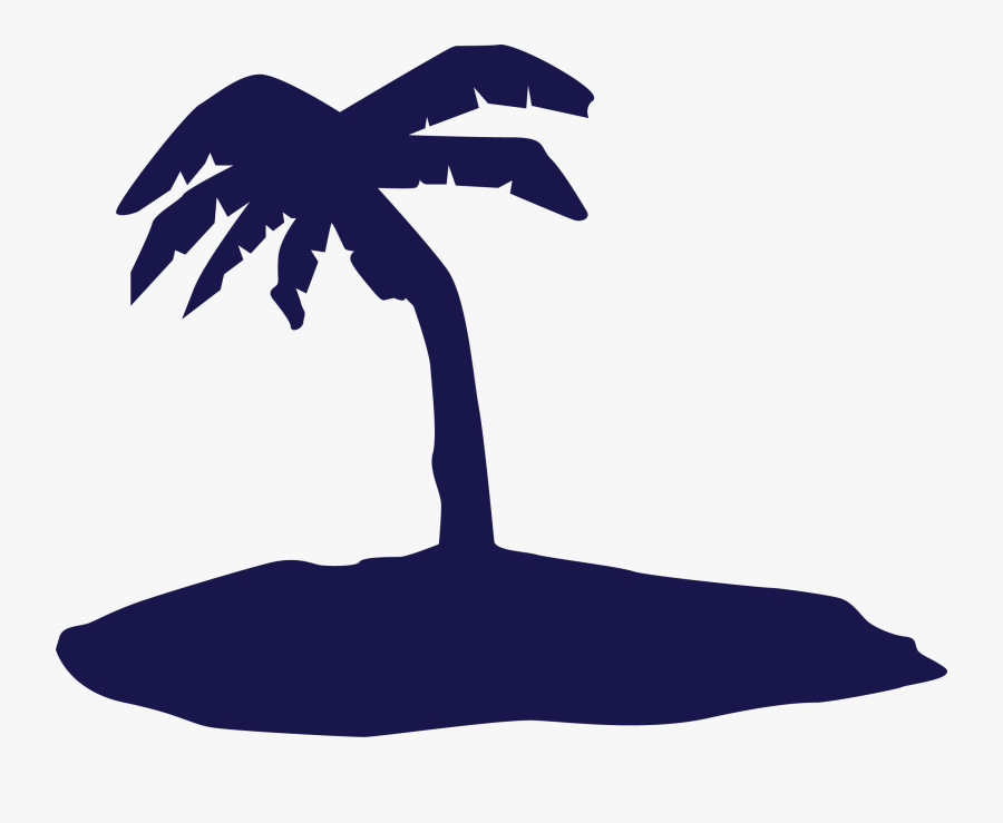 Silhouette Black White Tree Clip Art, Transparent Clipart