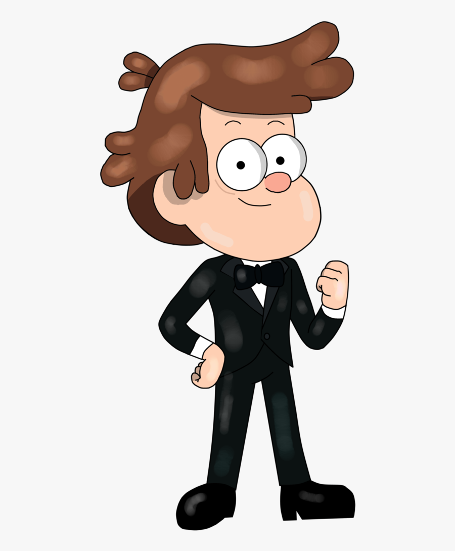 4eyez95 On Twitter - Gravity Falls Dipper In A Suit, Transparent Clipart
