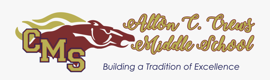 Crews Middle School Logo, Transparent Clipart