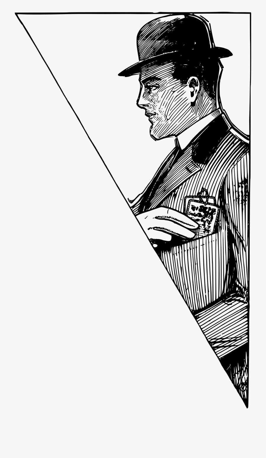 Triangle Man In Suit Clip Arts - Portable Network Graphics, Transparent Clipart