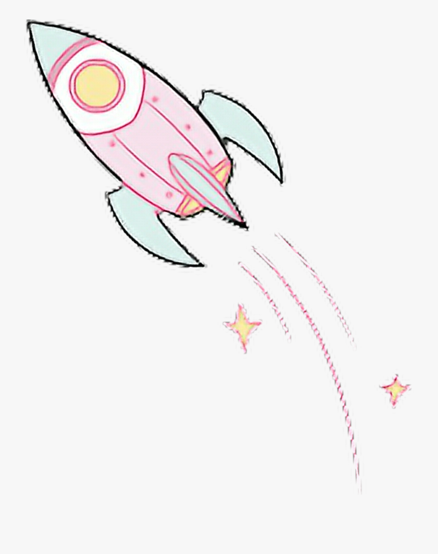 Transparent Snapchat Clipart - Space Ship Asthetic Clipart, Transparent Clipart