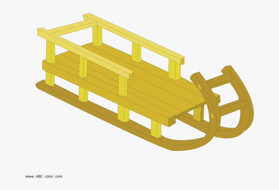 Download Bitmap Clipart Sled - Санки Вектор Пнг, Transparent Clipart