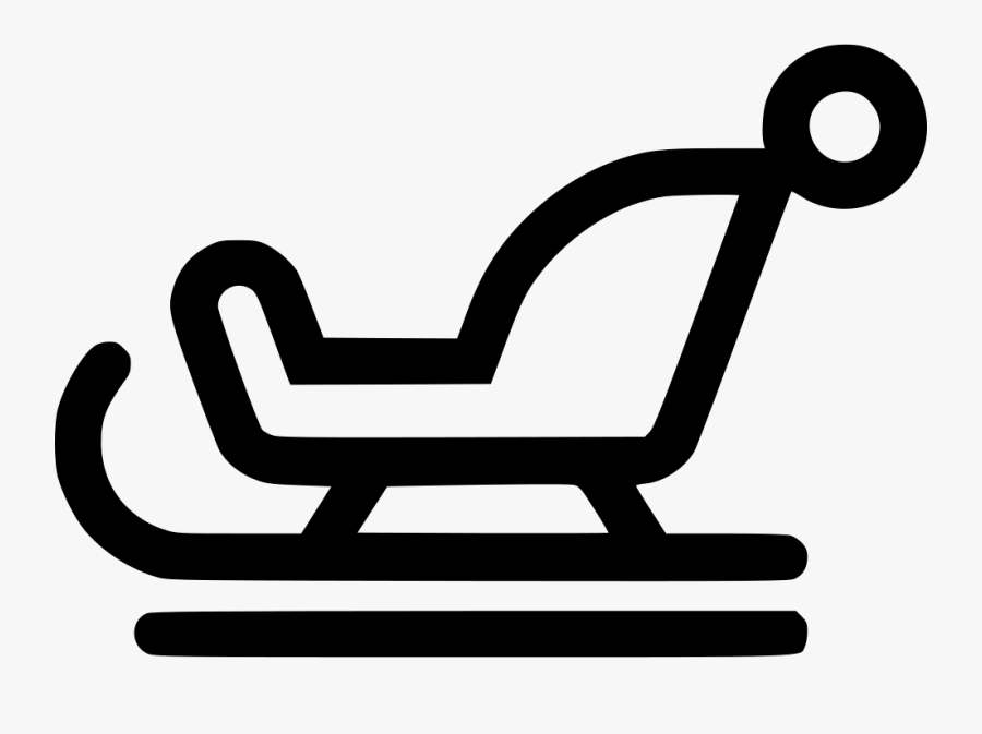 Sled, Transparent Clipart