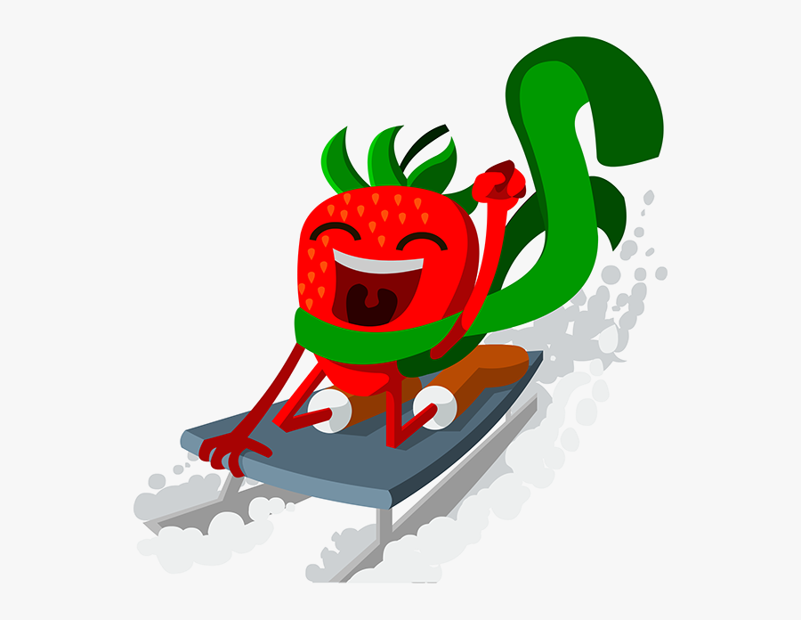 Zazzle Sledding Erdbeere T Shirt - Illustration, Transparent Clipart