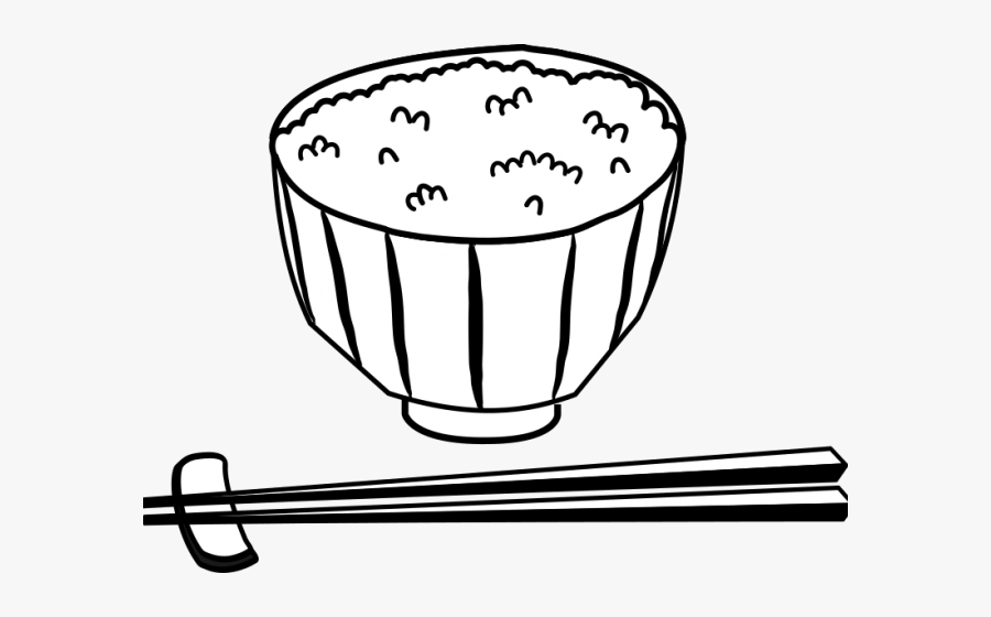 Drawings Of Rice, Transparent Clipart