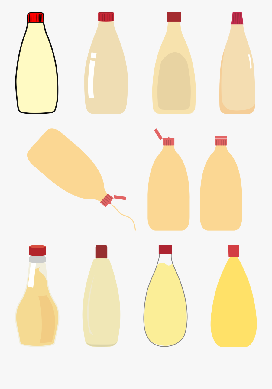 Japanese Mayonnaise Clip Arts Kewpie Mayonnaise Bottle Glass , Free Transparent Clipart