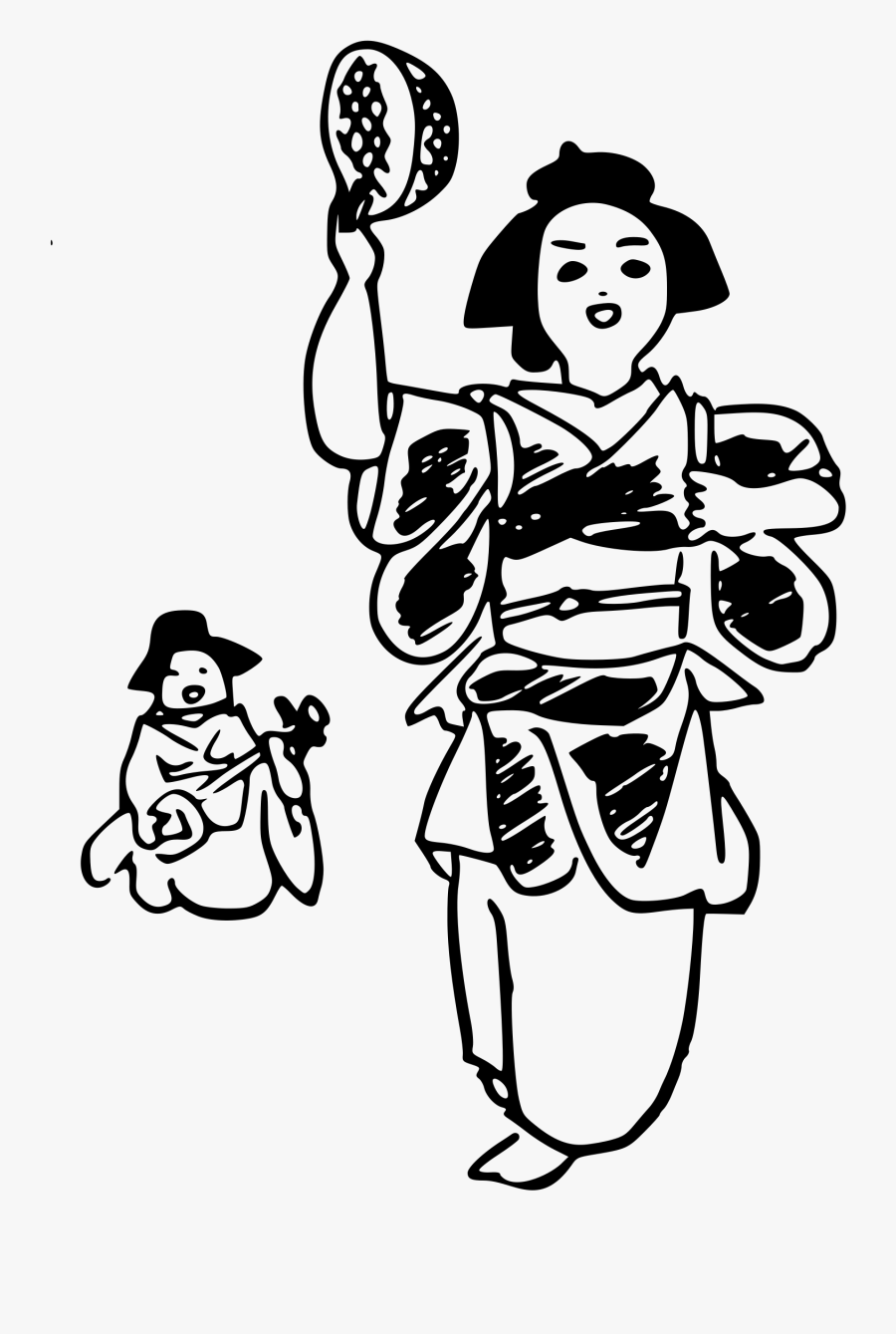 Transparent Line Dancers Clipart - Folk Songs Clip Art, Transparent Clipart