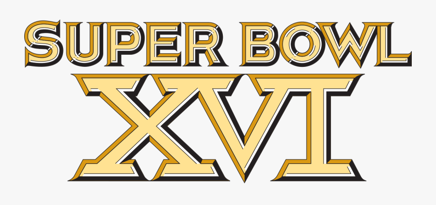 Pro/college American Football Wiki - Super Bowl Xvi, Transparent Clipart