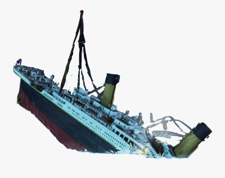 #titanic #sinking #1912 #atlanticocean #freetoedit - Titanic Sinking Png, Transparent Clipart