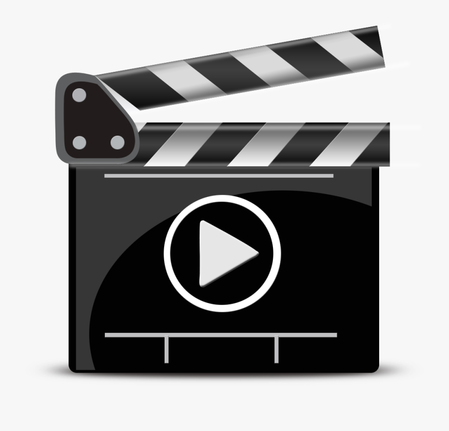 Clip Art Free Transparent Videos Tumblr - Movie Icon, Transparent Clipart