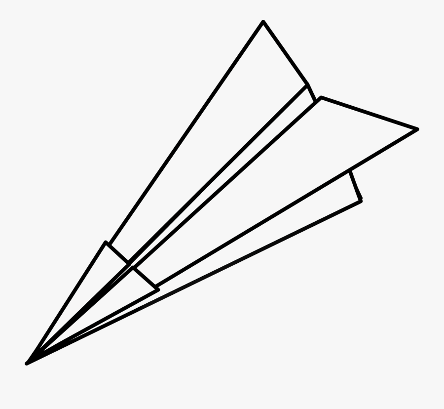 Transparent Background Paper Airplane Clipart, Transparent Clipart