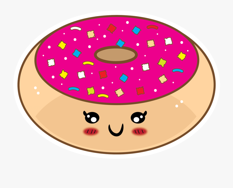 Dunkin Donuts Clipart Tumblr Cartoon - Cartoon Donut Clipart Png, Transparent Clipart