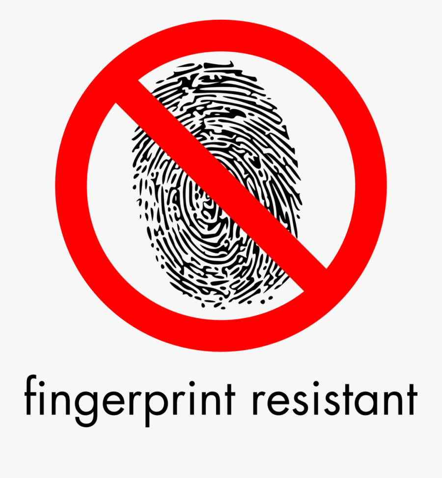 Fingerprint Resistant Sign - Forensic Science Fingerprints, Transparent Clipart