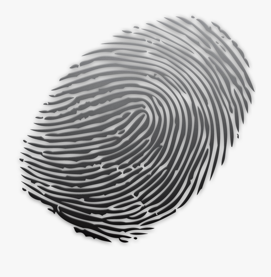 Fingerprint Powder Coating Glass Spiral - Transparent Fingerprints, Transparent Clipart