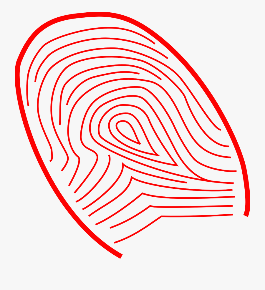 Fingerprint Finger Print Identification Free Picture - Fingerprint, Transparent Clipart