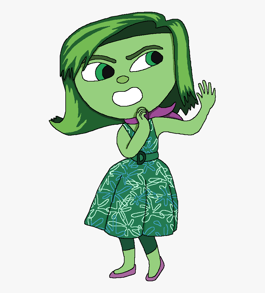 Disgust From Inside Out - Disgust Clipart, Transparent Clipart
