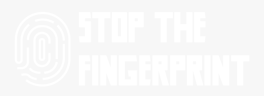 Stop The Fingerprint - Poster, Transparent Clipart