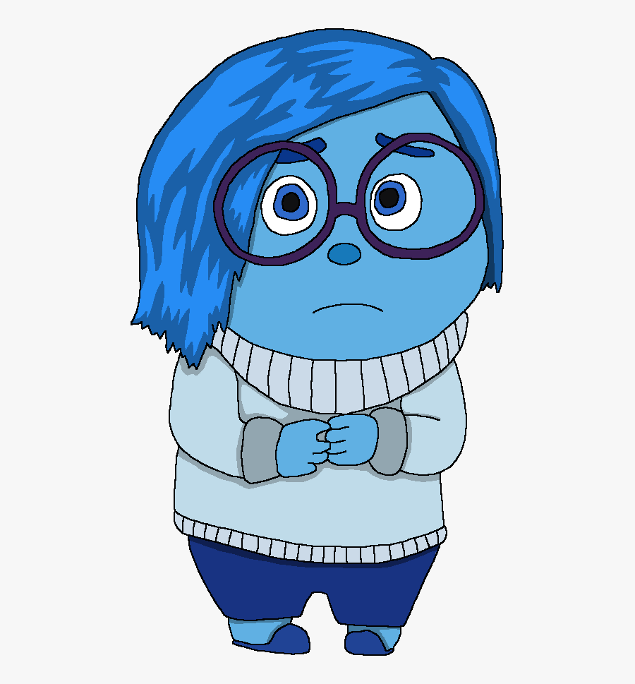 Sadness From Inside Out - Sadness Inside Out Hogwarts, Transparent Clipart