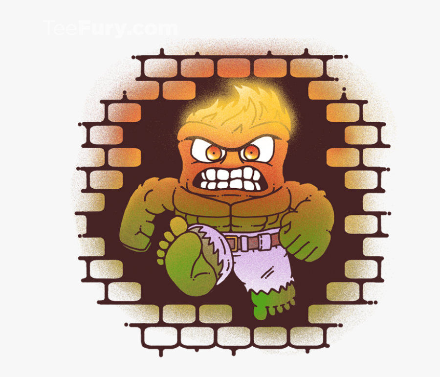 Inside Out Anger Hulk - Clip Art, Transparent Clipart