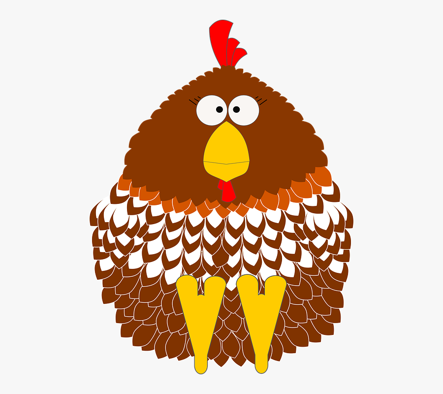 Hen, Farm Animal, Laying Hens, Chicken, Feathers - Gallinita Ciega, Transparent Clipart