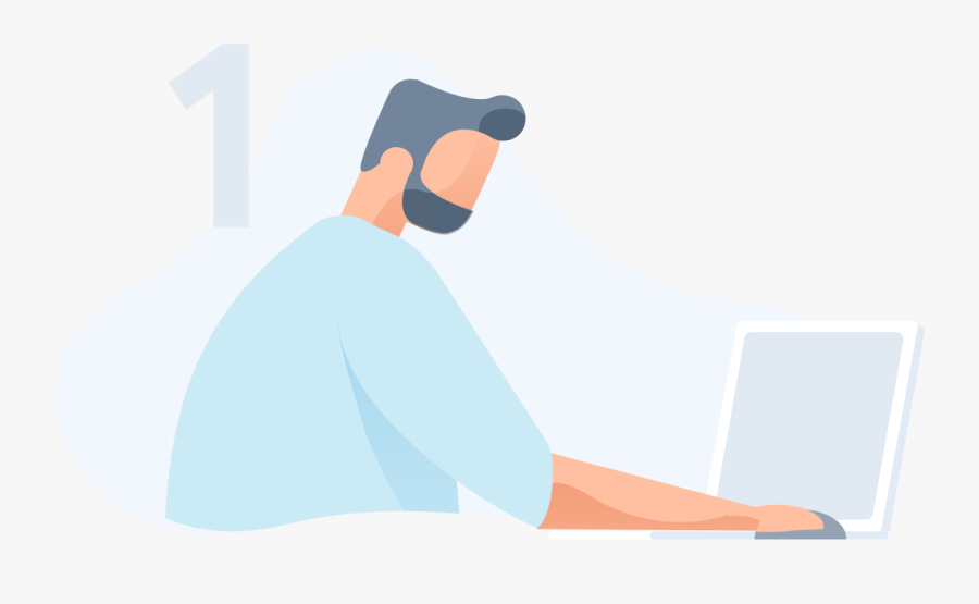 Laptop Illustration - Cartoon, Transparent Clipart