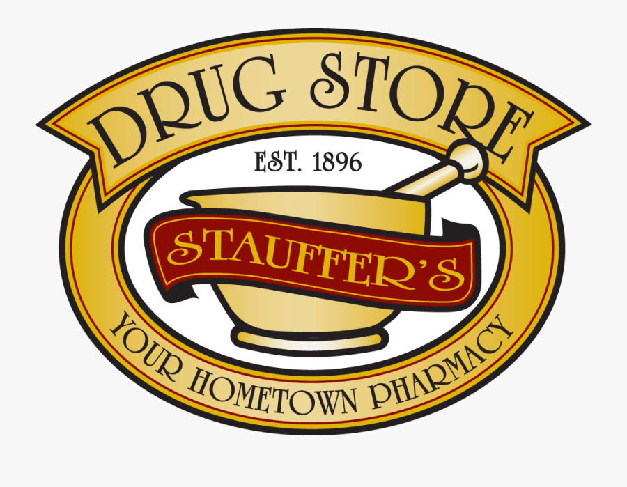 Stauffer"s Drug Store - Emblem, Transparent Clipart