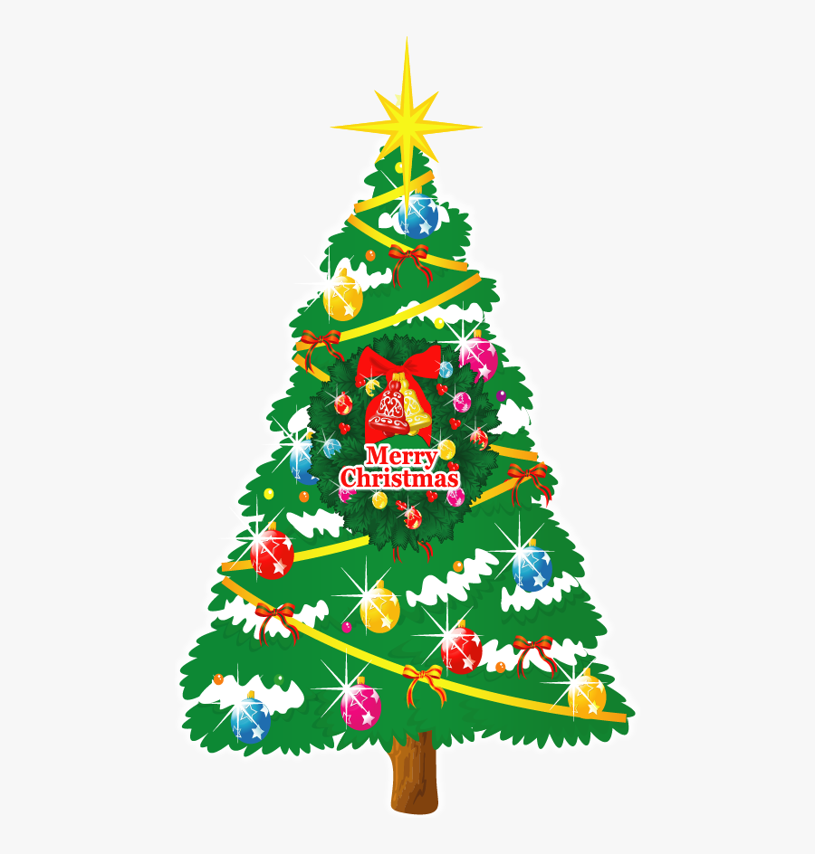 Christmas Tree, Transparent Clipart