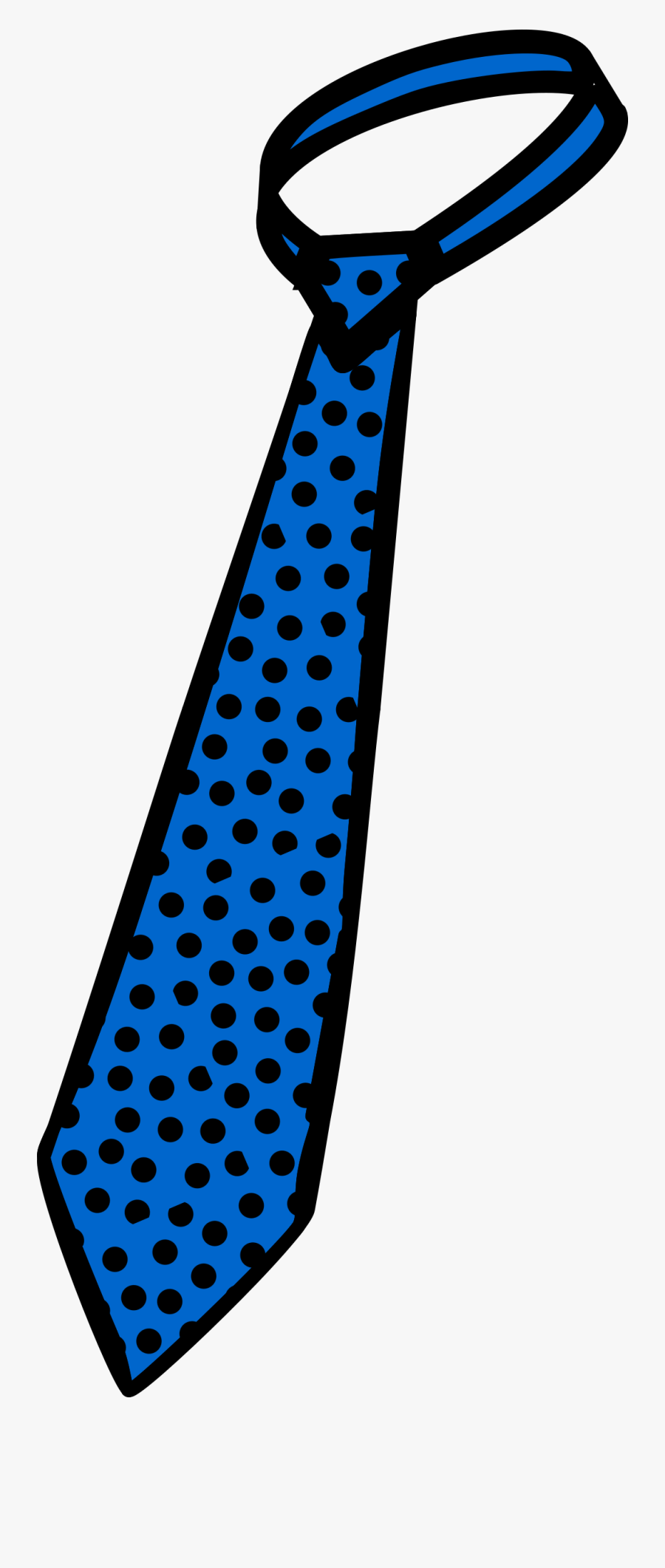 Polka-dot Tie Clip Arts - Clip Art Picture Of Tie, Transparent Clipart