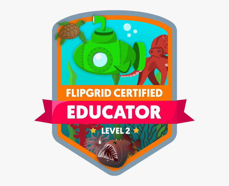 Picture - Flipgrid Certified Educator Level 2, Transparent Clipart