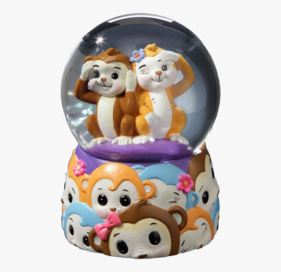 Jingle Jumbles™ Monkey Water Globe"
 Class="lazyload - Cartoon, Transparent Clipart