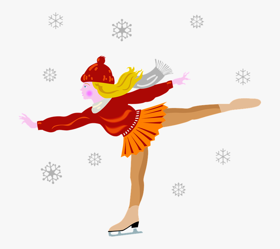 Thumb Image - Person Skating On Ice, Transparent Clipart