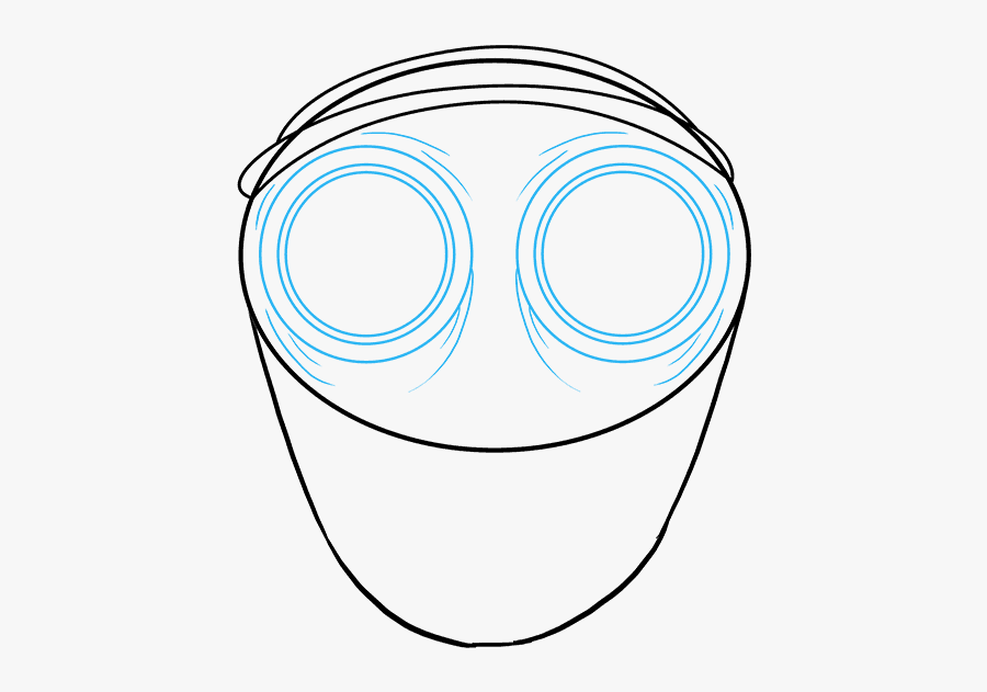 How To Draw Gas Mask - Circle, Transparent Clipart