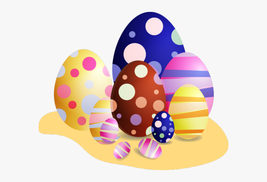 Easter Eggs, Transparent Clipart