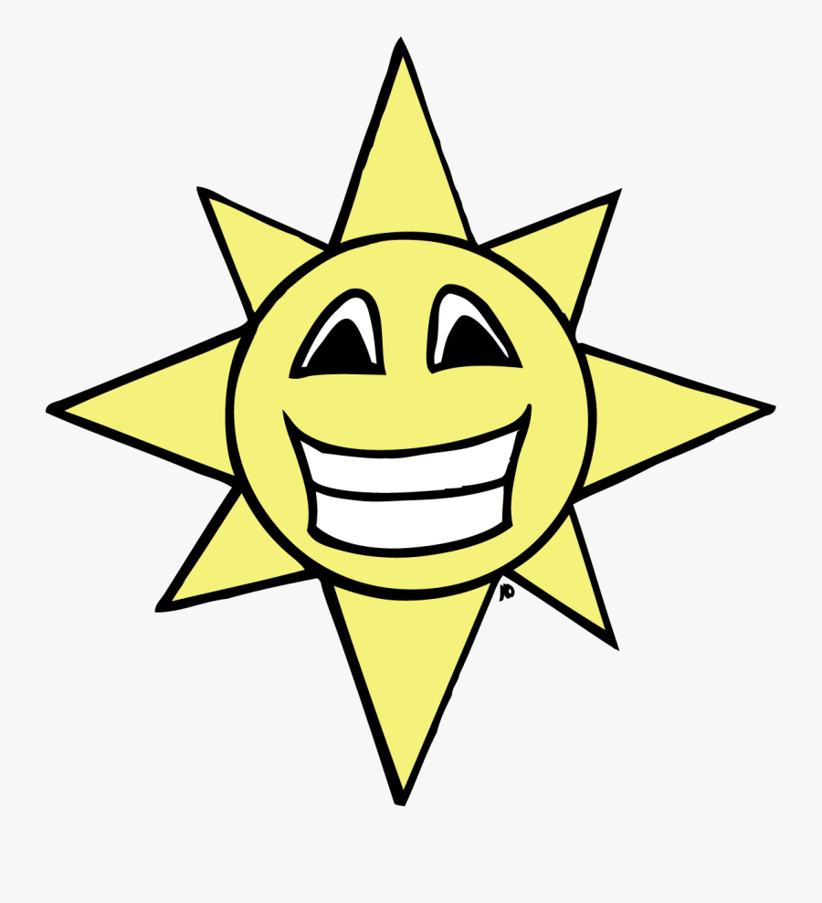 Sol Con Lentes Vector, Transparent Clipart