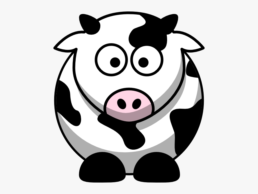 Cartoon Cow Clipart, Transparent Clipart